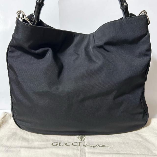 ���i GUCCI �o���u�[ �i�C���� �����V�����_�[�o�b�O �n���h�o�b�O 001 1571 3754 �u���b�N �� �u�����h�� 