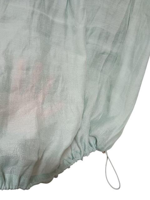 フレディエミュ フード付きかぶりパーカー M くすみカラー ライトブルー シアー < 女性ファッション フレディエミュ フード付きかぶりパーカー M くすみカラー ライトブルー シアー < 女性ファッションの