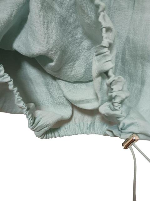 フレディエミュ フード付きかぶりパーカー M くすみカラー ライトブルー シアー < 女性ファッション フレディエミュ フード付きかぶりパーカー M くすみカラー ライトブルー シアー < 女性ファッションの