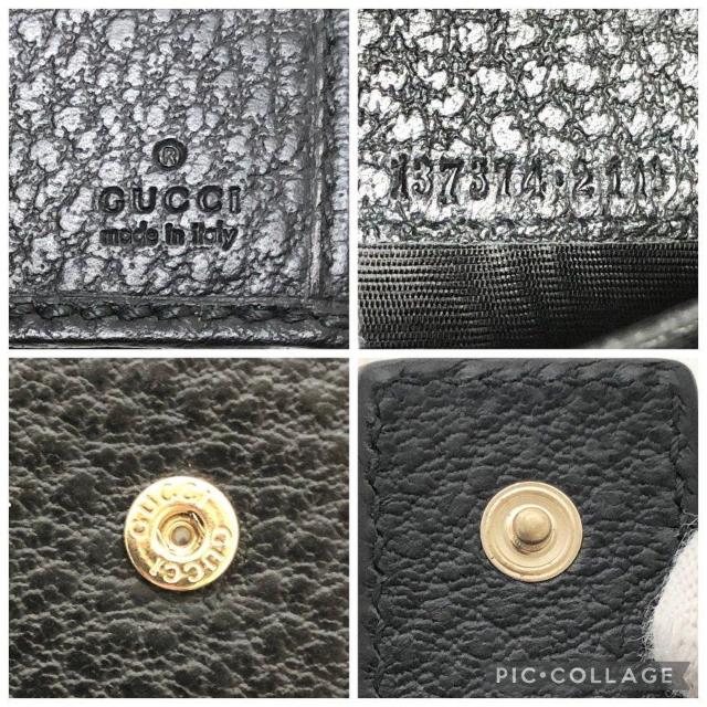 �y���g�p���zGUCCI �O�b�` �����z �o���u�[ �^�[�����b�N �u���b�N �V�{���U�[ �� �u�����h�� 