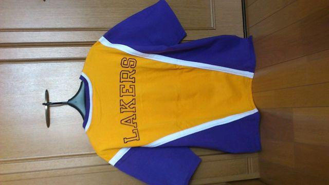 訳あり激安93%オフ、NBA公認、レイカーズ、Tシャツ(美品、黄紫、L) < 男性ファッション  訳あり激安93%オフ、NBA公認、レイカーズ、Tシャツ(美品、黄紫、L) < 男性ファッションの