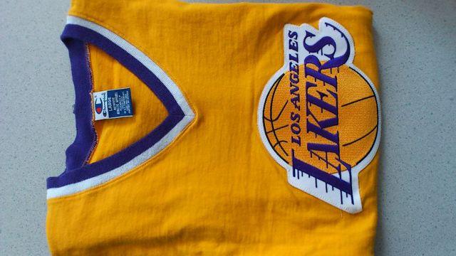 訳あり激安93%オフ、NBA公認、レイカーズ、Tシャツ(美品、黄紫、L) < 男性ファッション  訳あり激安93%オフ、NBA公認、レイカーズ、Tシャツ(美品、黄紫、L) < 男性ファッションの
