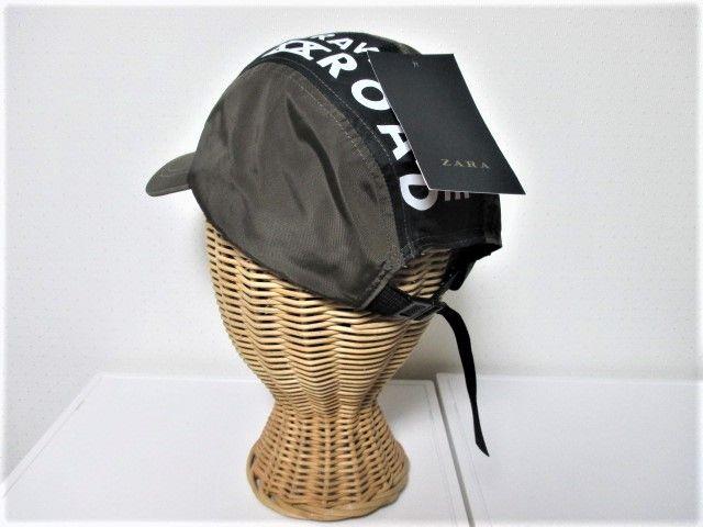☆ZARA ザラ デザイン キャップ 帽子/メンズ/M/カーキ☆新品 < ブランド ☆ZARA ザラ デザイン キャップ 帽子/メンズ/M/カーキ☆新品 < ブランドの