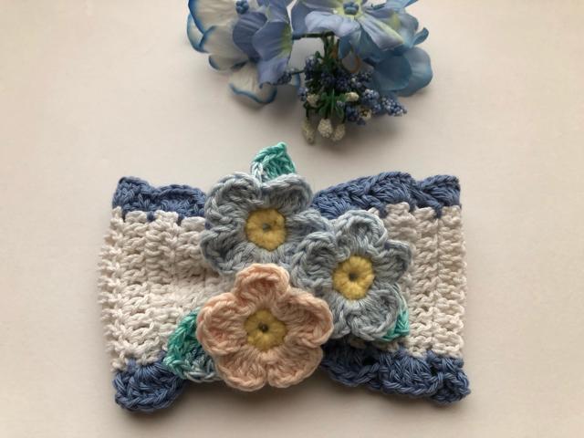 ハンドメイド ヘアゴム  大きめ リボン パステルお花♪ ガーリー < 女性ファッション  ハンドメイド ヘアゴム  大きめ リボン パステルお花♪ ガーリー < 女性ファッションの