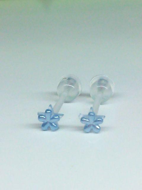 アクアマリンラスターお花3_樹脂ポスト☆ < 女性アクセサリー/時計  アクアマリンラスターお花3_樹脂ポスト☆  < 女性アクセサリー/時計の