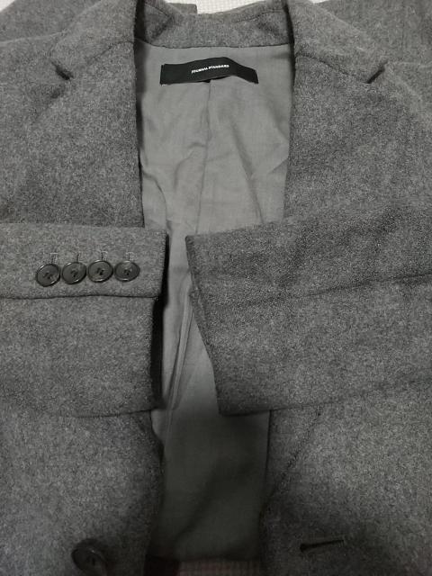 JOURNAL STANDARD チェスターコート Sサイズ グレー ジャーナルスタンダード アウター 中古 古着 < ブランド  JOURNAL STANDARD チェスターコート Sサイズ グレー ジャーナルスタンダード アウター 中古 古着 < ブランドの