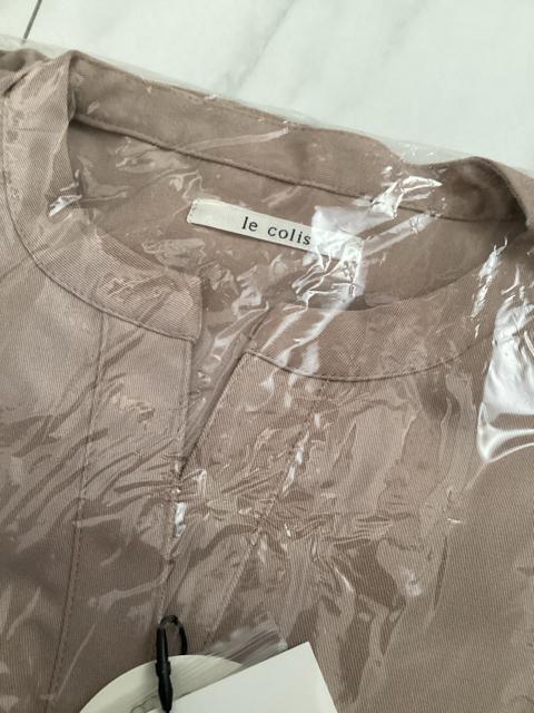 未開封 le colis ラッフルカラーシャツ フリルブラウス ベージュ < 女性ファッション 未開封 le colis ラッフルカラーシャツ フリルブラウス ベージュ < 女性ファッションの
