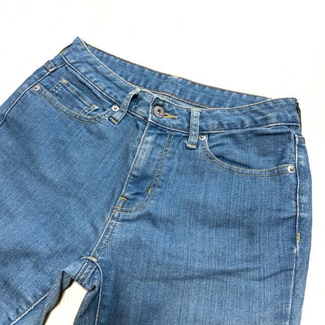 【美品】スキニーデニム/GU/ウエスト61cm/ブルー < ブランド  【美品】スキニーデニム/GU/ウエスト61cm/ブルー < ブランドの