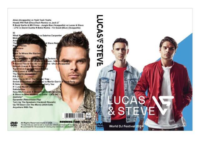2024!Lucas & Steve World DJ Festival 2024 ルーカス&スティーブ < CD/DVD/ビデオ  2024!Lucas & Steve World DJ Festival 2024 ルーカス&スティーブ  < CD/DVD/ビデオの