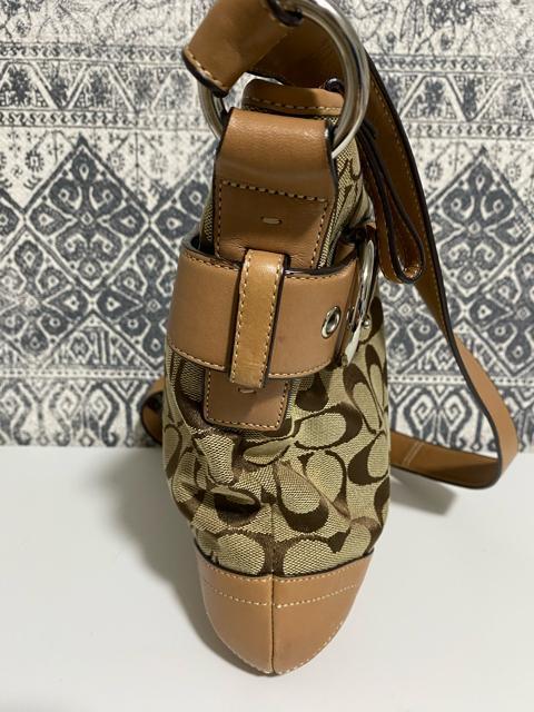 【良品】COACH コーチ F03574 シグネチャー ショルダーバッグ 斜め掛 < ブランド  【良品】COACH コーチ F03574 シグネチャー ショルダーバッグ 斜め掛 < ブランドの