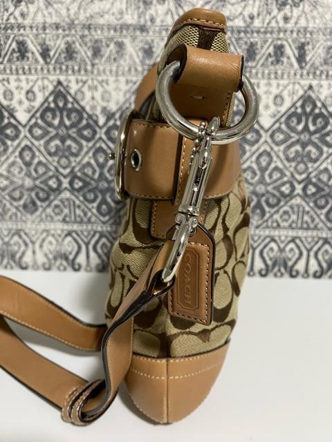 【良品】COACH コーチ F03574 シグネチャー ショルダーバッグ 斜め掛 < ブランド  【良品】COACH コーチ F03574 シグネチャー ショルダーバッグ 斜め掛 < ブランドの