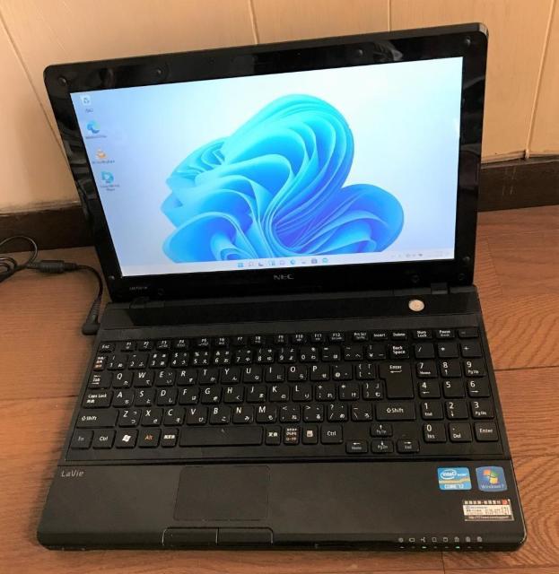Windows11 10 m[gp\R PC NEC LM750/HS6B Core i7-2637M 8 Vi SSD 480   PC{/Ӌ@ 
