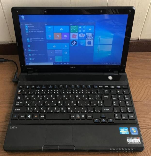 Windows11 10 m[gp\R PC NEC LM750/HS6B Core i7-2637M 8 Vi SSD 480  PC{/Ӌ@ 