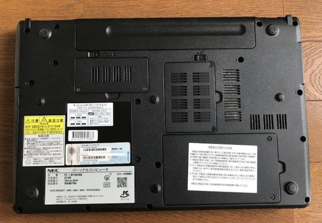 Windows11 10 m[gp\R PC NEC LM750/HS6B Core i7-2637M 8 Vi SSD 480  PC{/Ӌ@ 