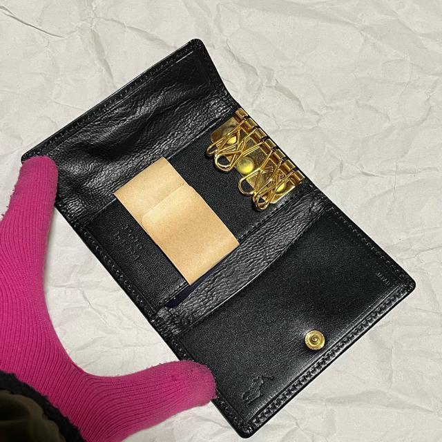 【保管未使用品】【POLO by RALPH LAUREN】 6連キーケース 革 < ブランド 【保管未使用品】【POLO by RALPH LAUREN】 6連キーケース 革 < ブランドの