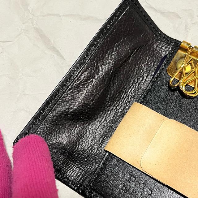 【保管未使用品】【POLO by RALPH LAUREN】 6連キーケース 革 < ブランド 【保管未使用品】【POLO by RALPH LAUREN】 6連キーケース 革 < ブランドの