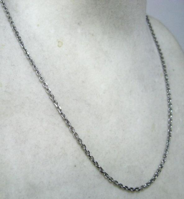 美品 Pt850 プラチナ チェーン ネックレス 39cm x < 女性アクセサリー/時計 美品 Pt850 プラチナ チェーン ネックレス 39cm x < 女性アクセサリー/時計の