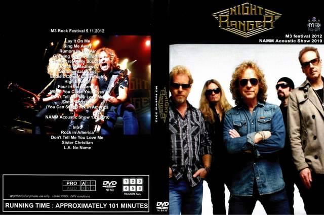 ᑗNIGHT RANGER M3 FESTIVAL 2012 iCgEW[   CD/DVD/rfI 