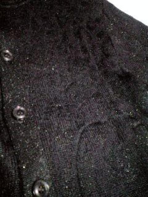 新品ROENロエン ラメ混シャドウレオパード柄スカルニットパーカー S < ブランド  新品ROENロエン ラメ混シャドウレオパード柄スカルニットパーカー S < ブランドの