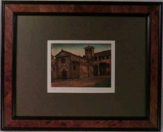 絵画 銅板画 西澤静男『風景』真作保証 限定:30 < ホビー 絵画 銅板画 西澤静男『風景』真作保証 限定:30 < ホビーの