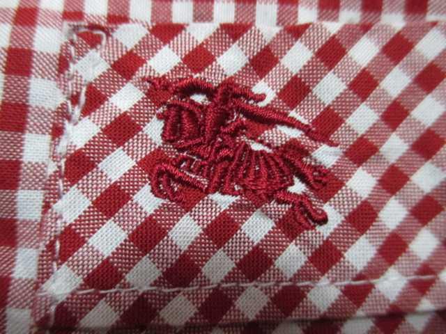 ☆バーバリーブラックレーベル チェック柄 シャツ/長袖/メンズ/2☆赤 < ブランド  ☆バーバリーブラックレーベル チェック柄 シャツ/長袖/メンズ/2☆赤 < ブランドの