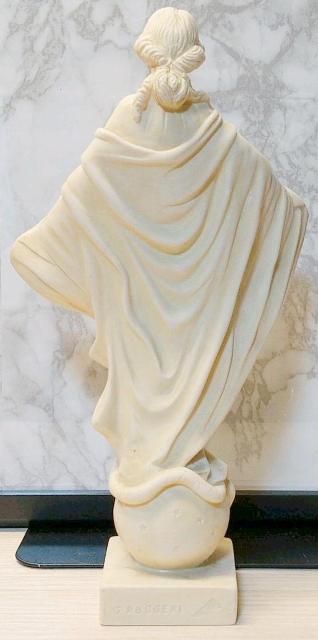 聖母マリア像 高さ約24cm (蛇を踏むマリア) キリスト教美術 < インテリア/ライフ  聖母マリア像 高さ約24cm (蛇を踏むマリア) キリスト教美術 < インテリア/ライフの