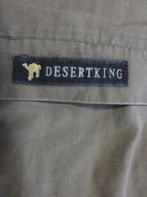 DESERTKING  綿 2WAY  長袖 シャツ L < 男性ファッション  DESERTKING  綿 2WAY  長袖 シャツ L < 男性ファッションの
