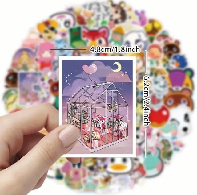 【新品】あつまれどうぶつの森ステッカー!防水加工済50枚 < ゲーム本体/ソフト 【新品】あつまれどうぶつの森ステッカー!防水加工済50枚 < ゲーム本体/ソフトの
