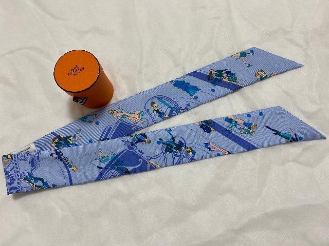 美品 本物 正規品 エルメス HERMES ツイリー スカーフ  < ブランド  美品 本物 正規品 エルメス HERMES ツイリー スカーフ   < ブランドの