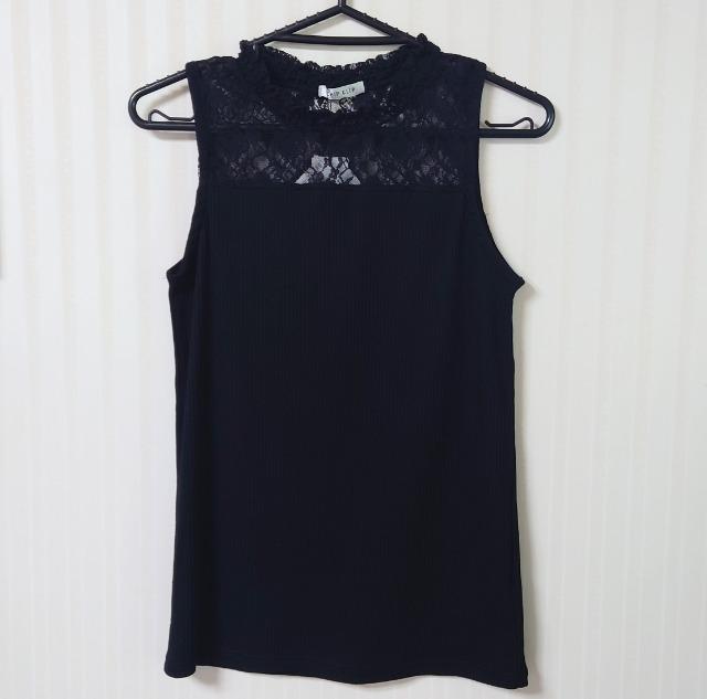 アベイル★レース切り替え タンクトップ < ブランド アベイル★レース切り替え タンクトップ < ブランドの