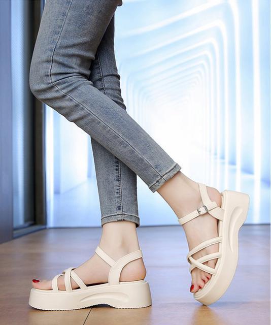 送料無料 新品 アンクルストラップサンダル厚底レディース < 女性ファッション  送料無料 新品 アンクルストラップサンダル厚底レディース < 女性ファッションの