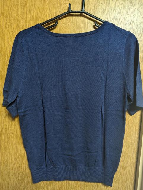 ロペROPE昨季美品ロイヤルブルーウール混長袖丸首カーディガンニットビジュー付半袖セーター大きいサイズEX-211号12号セット < ブランド ロペROPE昨季美品ロイヤルブルーウール混長袖丸首カーディガンニットビジュー付半袖セーター大きいサイズEX-211号12号セット < ブランドの