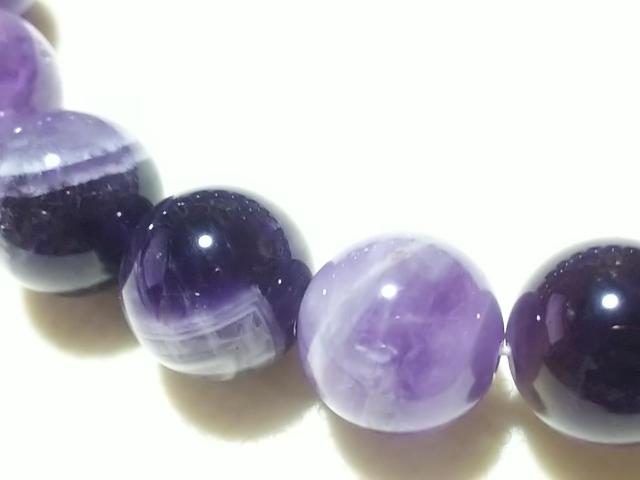 天然石★シェブロンアメジスト 10mm ブレス < 女性アクセサリー/時計 天然石★シェブロンアメジスト 10mm ブレス < 女性アクセサリー/時計の