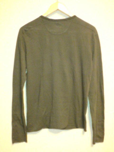 □ZARA/ザラ デザイン ロング Tシャツ/メンズ/カーキ・S☆新品 < ブランド □ZARA/ザラ デザイン ロング Tシャツ/メンズ/カーキ・S☆新品 < ブランドの