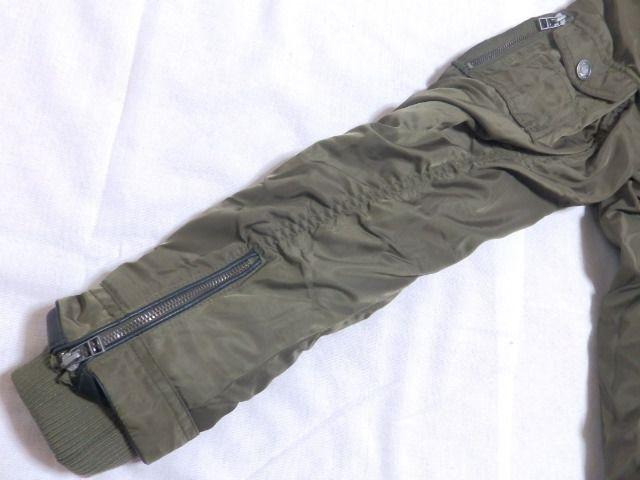 【in the attic】2way♪脱着式ファー フロントバックルWジップ ミリタリー中綿コート < ブランド 【in the attic】2way♪脱着式ファー フロントバックルWジップ ミリタリー中綿コート < ブランドの