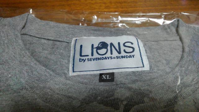 埼玉西武ライオンズ SEVENDAYS=SUNDAY Tシャツ グレー メンズXL < レジャー/スポーツ 埼玉西武ライオンズ SEVENDAYS=SUNDAY Tシャツ グレー メンズXL < レジャー/スポーツの