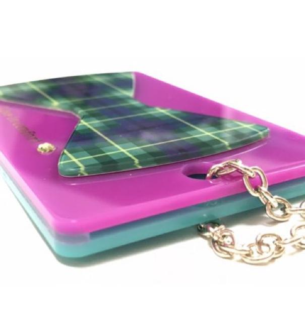 リブインコンフォート◎リボン◎ミラー付きICカードパスケース◎新品 < ブランド リブインコンフォート◎リボン◎ミラー付きICカードパスケース◎新品 < ブランドの