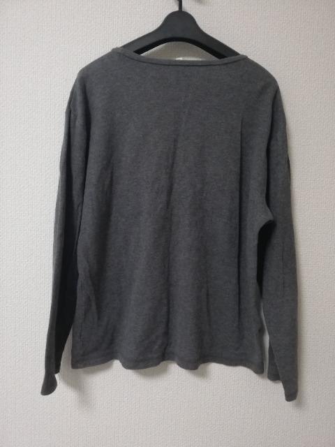 SUNDRENCHED プリントTシャツ 長袖 グレー < 男性ファッション  SUNDRENCHED プリントTシャツ 長袖 グレー < 男性ファッションの