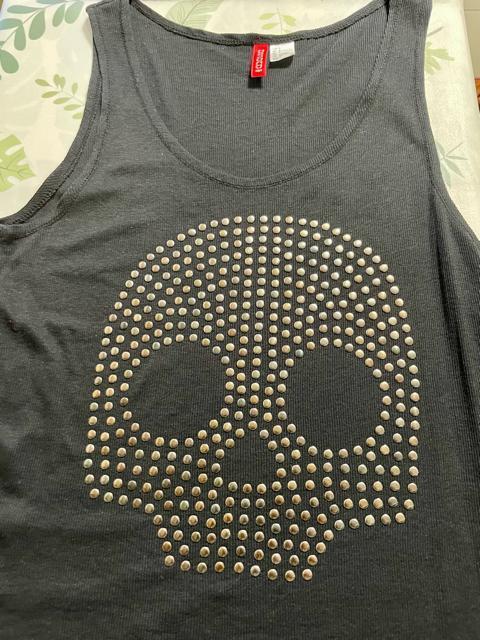 H&M ドクロカットソー < 女性ファッション  H&M ドクロカットソー < 女性ファッションの