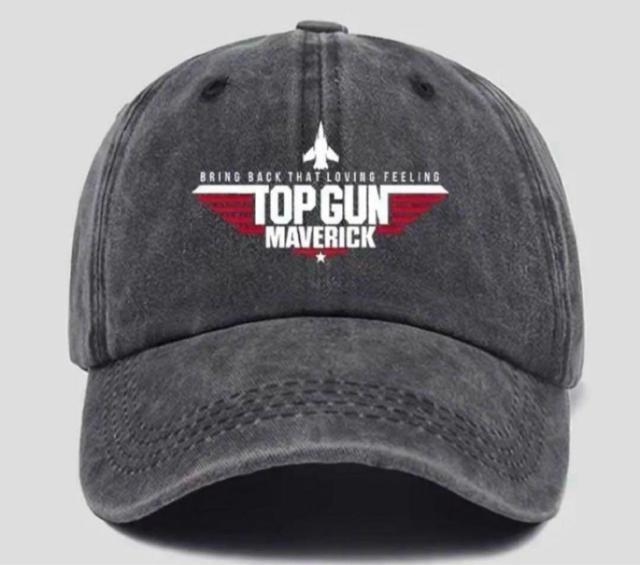 新品『トップガン マーベリック ブラック系』帽子/キャップ < 男性ファッション  新品『トップガン マーベリック ブラック系』帽子/キャップ  < 男性ファッションの