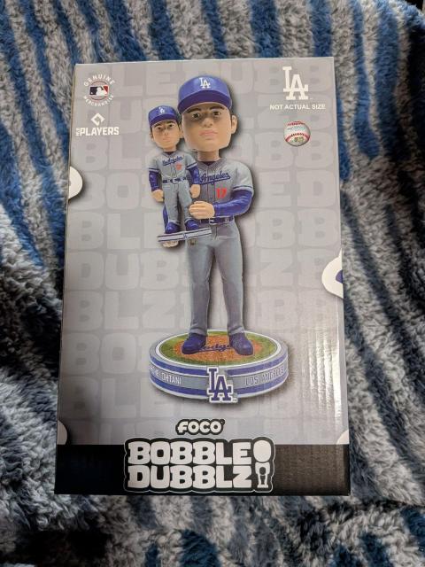 大谷選手のダブルスボブルヘッド。ビジターユニフォーム。値下げ有り。 < レジャー/スポーツ  大谷選手のダブルスボブルヘッド。ビジターユニフォーム。値下げ有り。  < レジャー/スポーツの