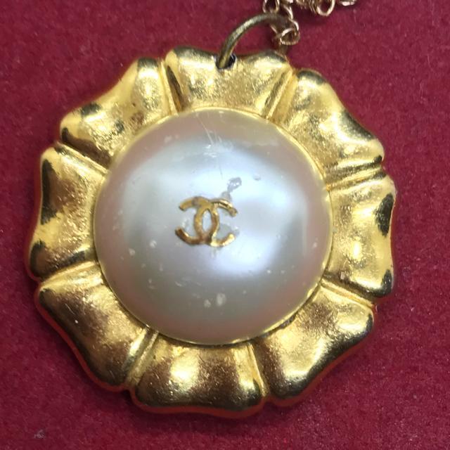 正規品 ヴィンテージシャネル CoCo フラワーモチーフ フェイクパールネックレス < ブランド 正規品 ヴィンテージシャネル CoCo フラワーモチーフ フェイクパールネックレス < ブランドの