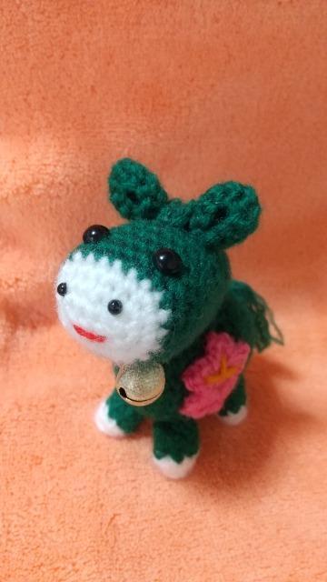 来年の干支*カラフル馬編みぐるみ(緑) < ペット/手芸/園芸 来年の干支*カラフル馬編みぐるみ(緑) < ペット/手芸/園芸の