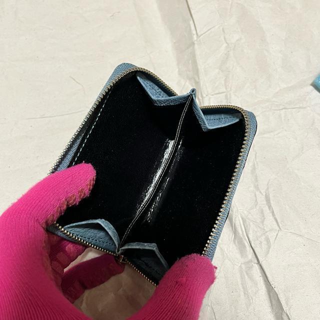 【美品】【オーストリッチ】 本革 / コインケース / ブルー系 < 女性ファッション 【美品】【オーストリッチ】 本革 / コインケース / ブルー系 < 女性ファッションの