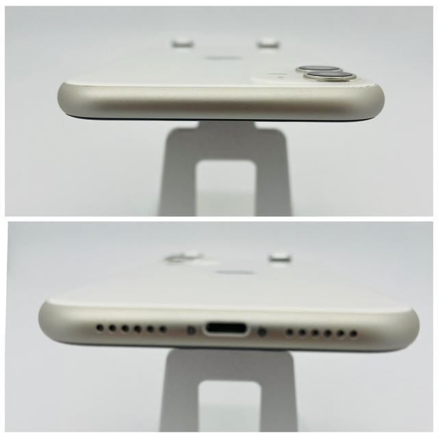 A 100% iPhone 11 128 GB SIM�t���[ �z���C�g �{�� �� �Ɠd/AV�� 