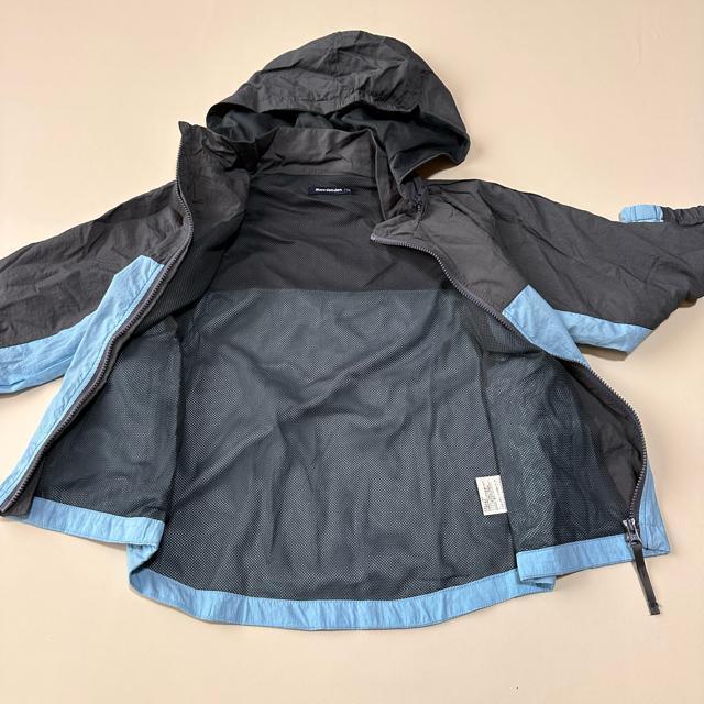 【mou jon jon】薄手 ジップアップ フーディージャケット 110cm < キッズ/ベビー 【mou jon jon】薄手 ジップアップ フーディージャケット 110cm < キッズ/ベビーの
