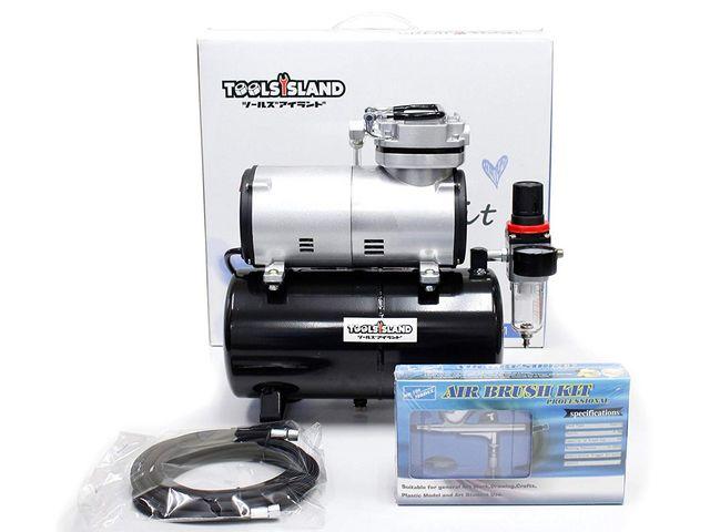 エアーブラシスターティングキット オイルレス3Lタンク付き < ペット/手芸/園芸  エアーブラシスターティングキット オイルレス3Lタンク付き  < ペット/手芸/園芸の