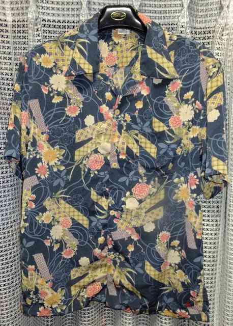 ETERNAL★エターナル★倉★縮緬アロハ★紺★三 < ブランド  ETERNAL★エターナル★倉★縮緬アロハ★紺★三  < ブランドの