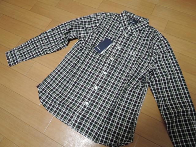 新品フレッドペリーFRED PERRY チェックシャツ S 緑系 長袖 < ブランド 新品フレッドペリーFRED PERRY チェックシャツ S 緑系 長袖 < ブランドの