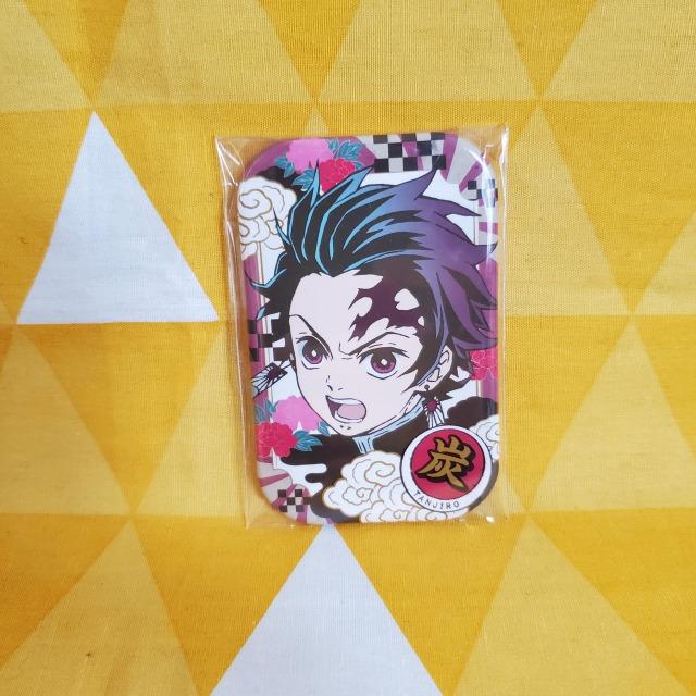 鬼滅の刃*まるかくカンバッジ*竈門炭治郎*スクエア型*缶バッジ < アニメ/コミック/キャラクター  鬼滅の刃*まるかくカンバッジ*竈門炭治郎*スクエア型*缶バッジ  < アニメ/コミック/キャラクターの